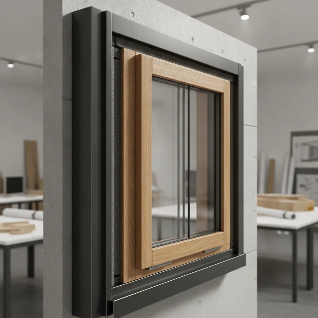 fenêtre fixe châssis fixe design
