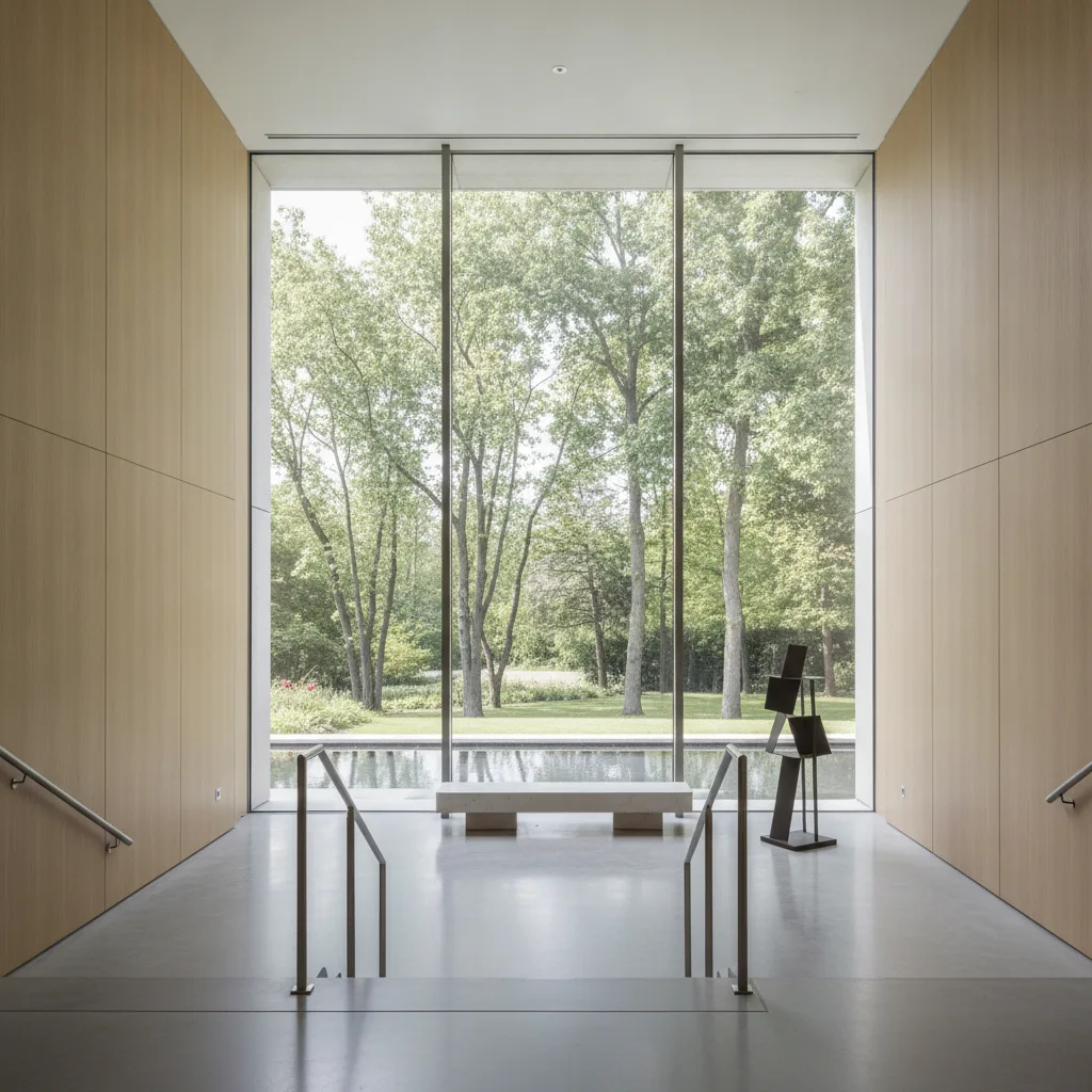 fenêtre fixe châssis fixe design