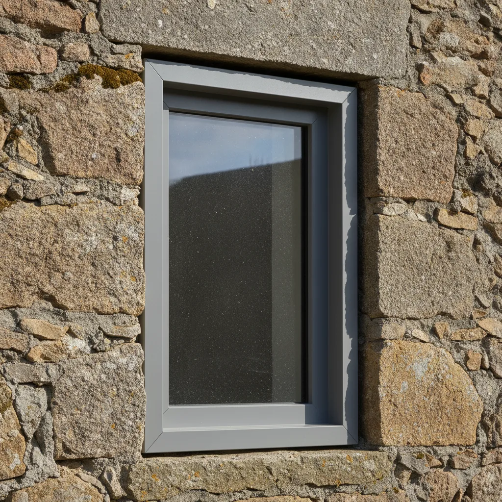 fenêtre maison pierre de taille Charente