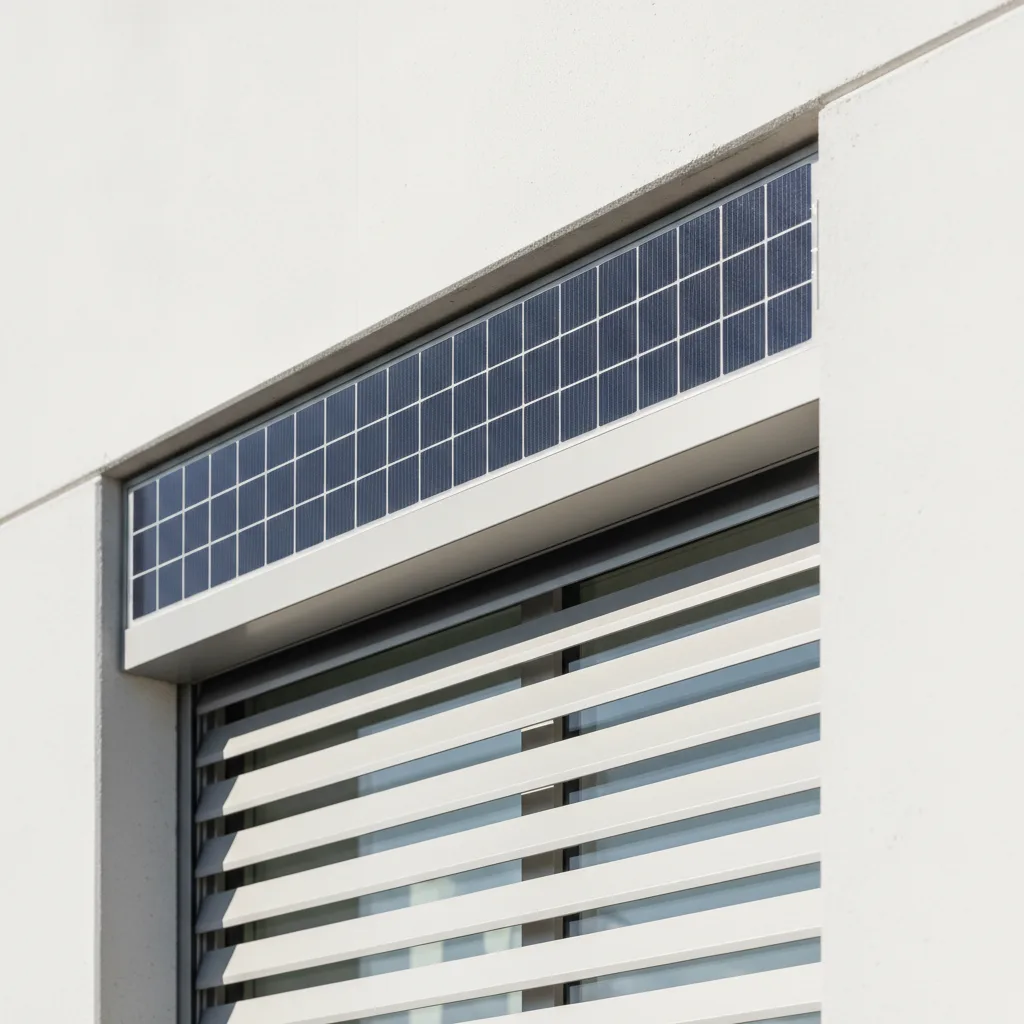 volet roulant solaire autonome