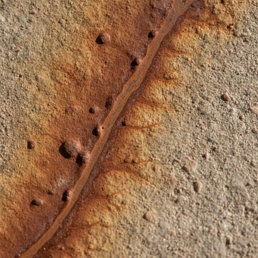 acier corten escalier extérieur