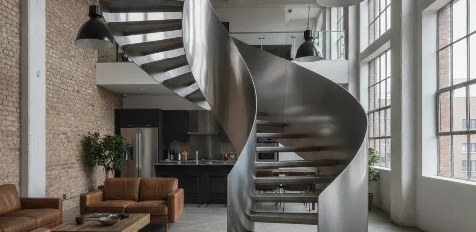 Escalier hélicoïdal métal sur mesure | Guide complet - escalier helicoidal metal sur mesure