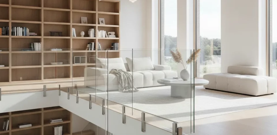 Garde-corps verre acier mezzanine | normes et prix 2026 - garde corps verre acier mezzanine