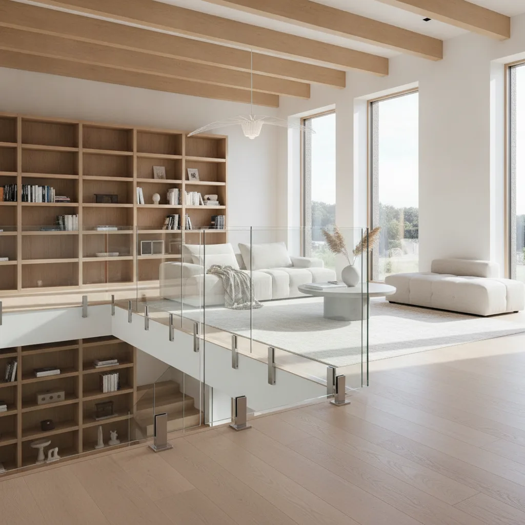 Garde-corps verre acier mezzanine | normes et prix 2026 - garde corps verre acier mezzanine