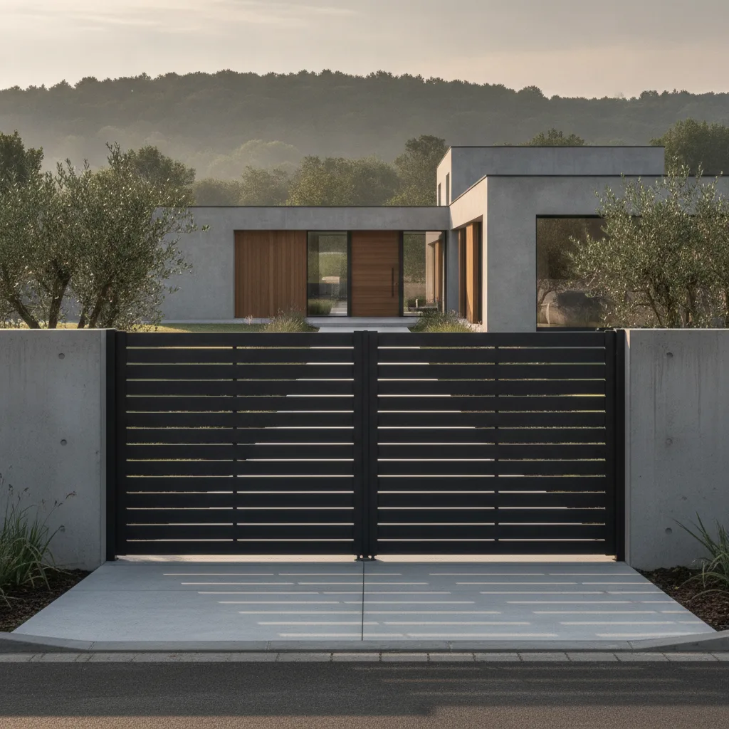 Portail aluminium sur mesure Angoulême | Noble GW - portail aluminium sur mesure angouleme
