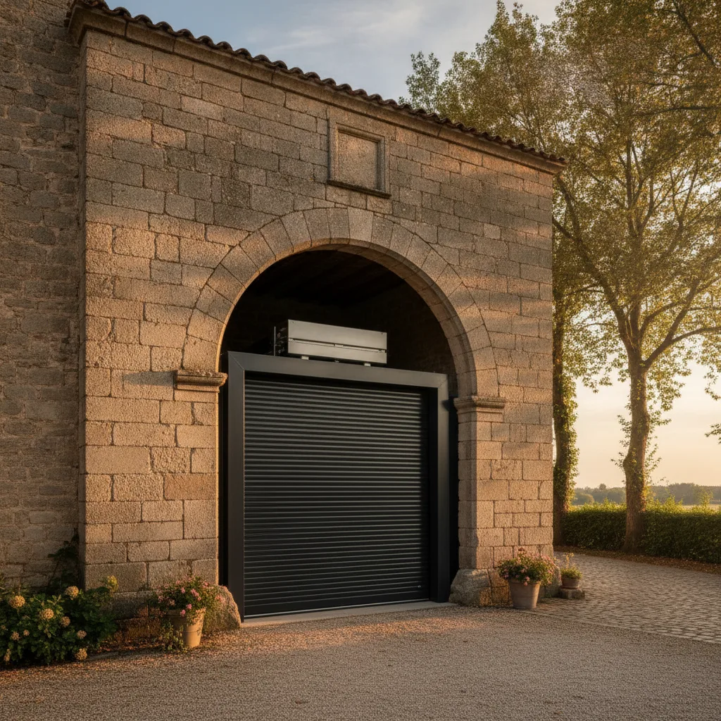 porte garage enroulable gain de place