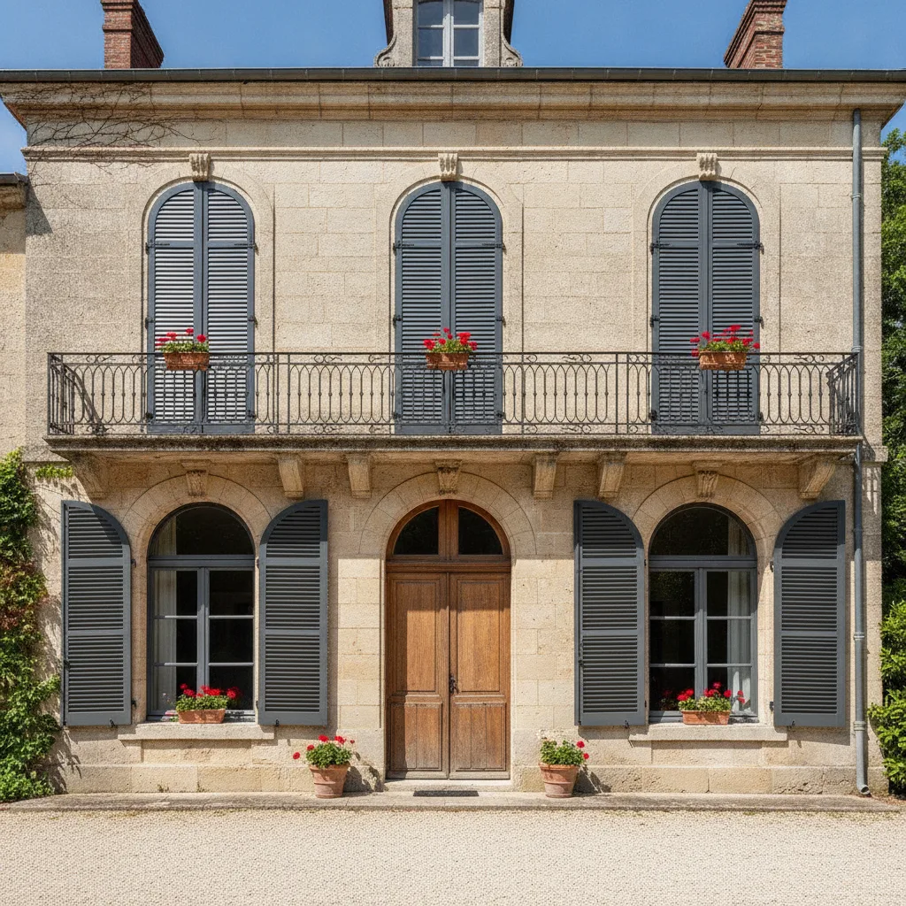 Volet battant aluminium persienné | Guide complet 2026 - volet battant aluminium persiennes